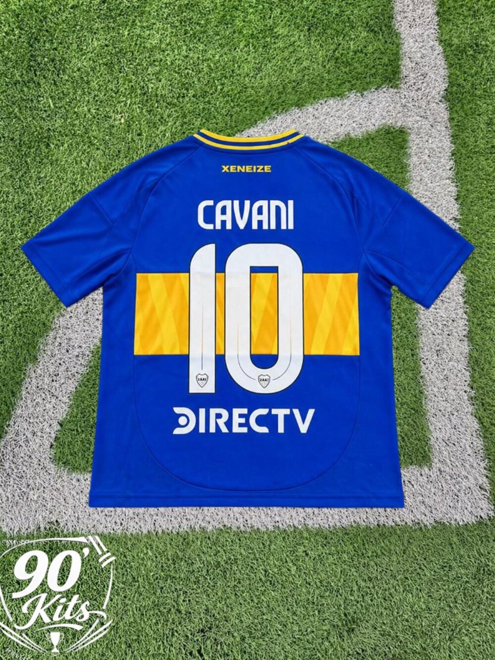 Boca Juniors #10 Cavani Home Soccer Jersey